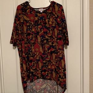 Women's Size L LulaRoe Irma Tunic Top